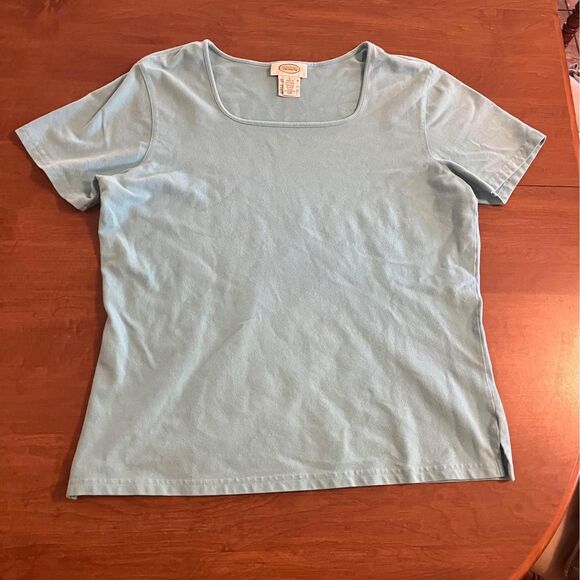 Talbots blue shirt size large - Picture 1 of 4
